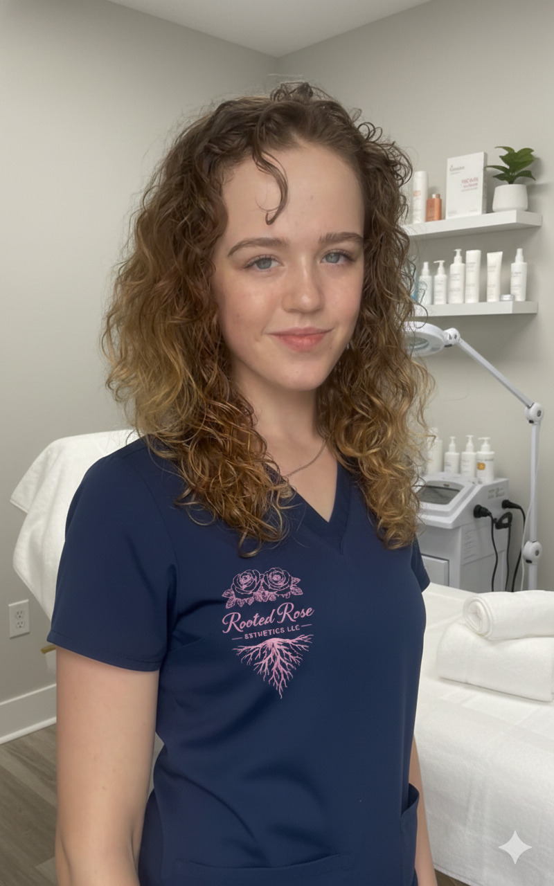 Ella - Licensed Esthetician at Rooted Rose Esthetics